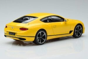 Bentley Continental GT Monaco Žlutý Norev 1:18 182786 Kov – obrázek 3 z 7