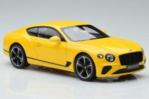 Bentley Continental GT Monaco Žlutý Norev 1:18 182786 Kov – obrázek 5 z 7