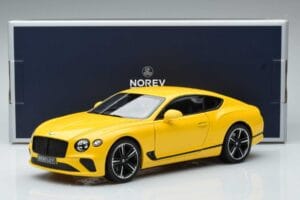 Bentley Continental GT Monaco Žlutý Norev 1:18 182786 Kov – obrázek 7 z 7