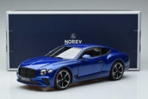 Bentley Continental GT Sequin Modrý Norev 1:18 182787 Kov – obrázek 7 z 7