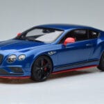 Bentley Continental GT Speed Black Edition Modrý GT Spirit 1:18 KJ006 Pryskyřice