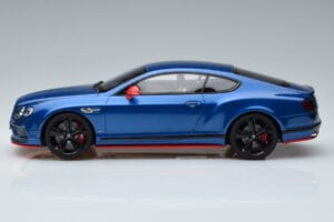 Bentley Continental GT Speed Black Edition Modrý GT Spirit 1:18 KJ006 Pryskyřice – obrázek 3 z 6