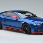 Bentley Continental GT Speed Black Edition Modrý GT Spirit 1:18 KJ006 Pryskyřice - image 4 of 6