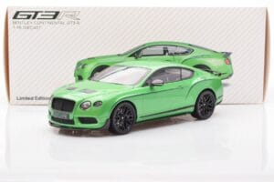 Bentley Continental GT3-R Apple Zelený Almost Real 1:18 830402 Kov – obrázek 8 z 8