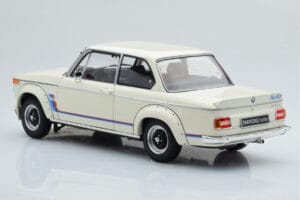 BMW 2002 Turbo Bílý Kyosho 1:18 08544W Kov – obrázek 7 z 8