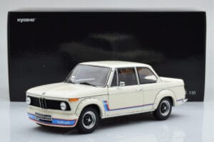 BMW 2002 Turbo Bílý Kyosho 1:18 08544W Kov – obrázek 8 z 8