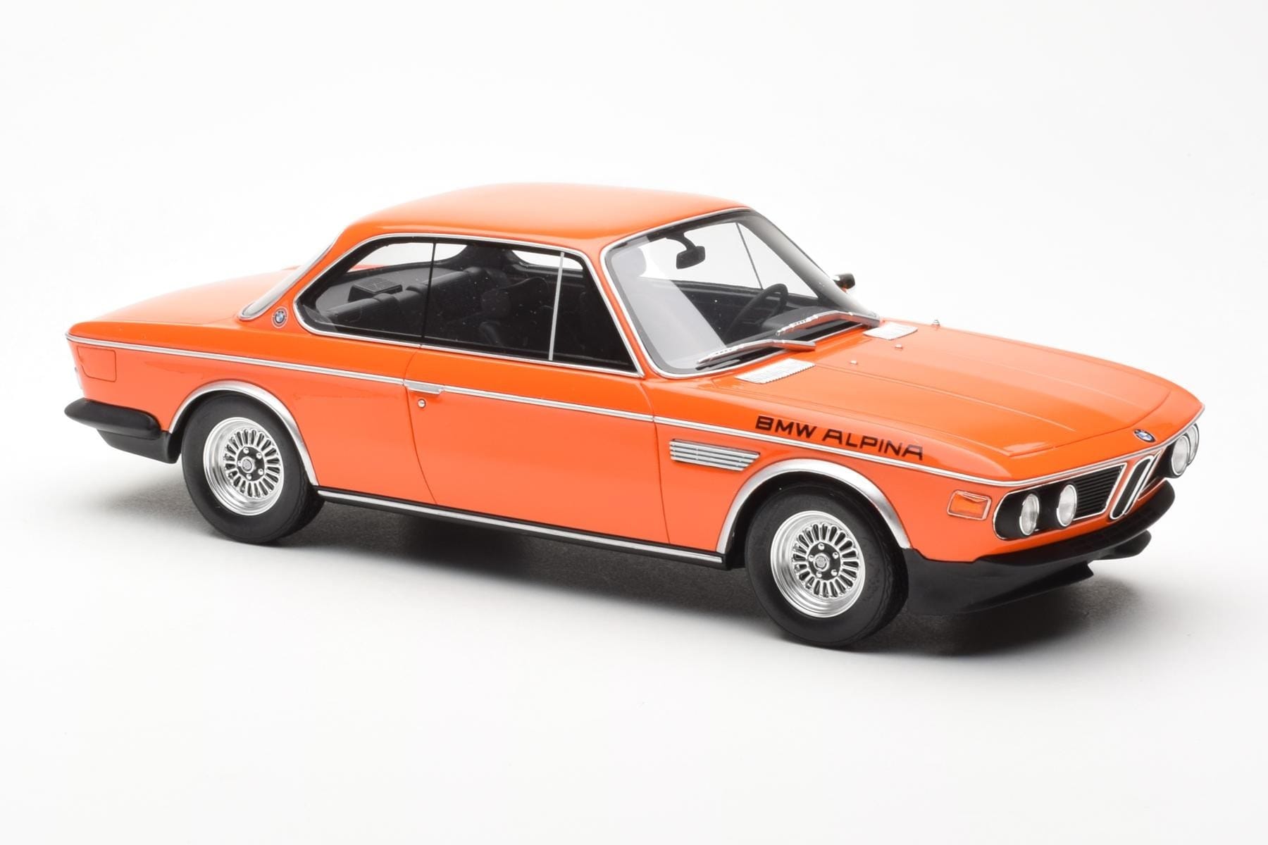 BMW 3.0 CS E9 Alpina B2 Inka Oranžový Otto 1:18 OT214 Pryskyřice – obrázek 4 z 6