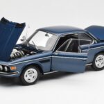 BMW 3.0 CSi E9 Modrý Metalíza AUTOart 1:18 - image 2 of 8