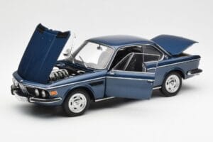 BMW 3.0 CSi E9 Modrý Metalíza AUTOart 1:18 70672 Kov – obrázek 2 z 8