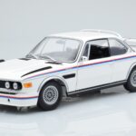 BMW 3.0 CSL E9 Bílý Dealer Edition Minichamps 1:18