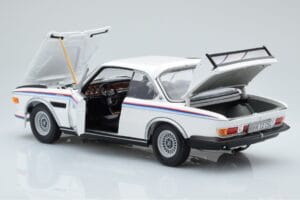 BMW 3.0 CSL E9 Bílý Dealer Edition Minichamps 1:18 80435A5D020 Kov – obrázek 4 z 7