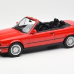 BMW 318i E30 Kabriolet Červený Norev 1:18 183210