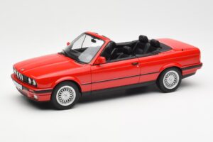 BMW 318i E30 Kabriolet Červený Norev 1:18 183210