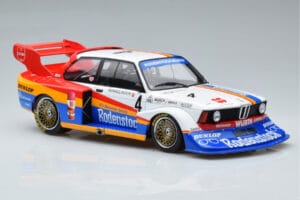 BMW 320 Group 5 #4 M. Winkelhock DRM Zolder 1979 MCG 1:18 MCG18807R Kov – obrázek 4 z 6