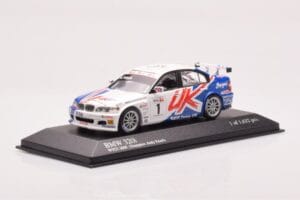 BMW 320si E90 BMW Team UK #1 A. Priaulx WTCC Porto Winner 2007 Minichamps 1:43 400072601 Kov – obrázek 2 z 4