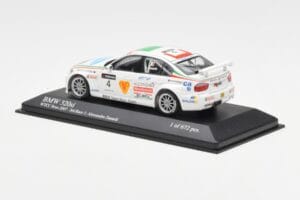 BMW 320si E90 BMW Team Italy Spain #4 A. Zanardi WTCC Brno 3rd Race 2007 Minichamps 1:43 400072604 Kov – obrázek 3 z 4