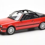 BMW 325i E30 Baur Červený Metallic Otto 1:18