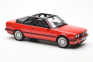 BMW 325i E30 Baur Červený Metallic Otto 1:18 OT767 Pryskyřice – obrázek 4 z 6