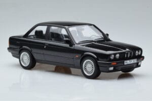 BMW 325i E30 Černý Norev 1:18 183203 Kov – obrázek 4 z 6