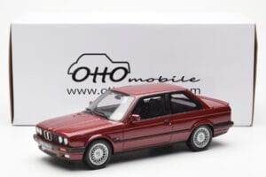 BMW 325i E30 Bordeaux Metallic Otto 1:18 OT102 Pryskyřice – obrázek 6 z 6