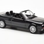 BMW 325i E30 Kabriolet Černý Metalíza Norev 1:18 - image 4 of 6