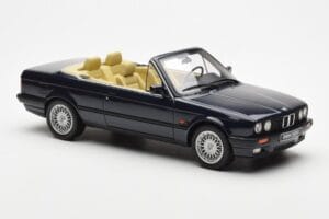 BMW 325i E30 Kabriolet Modrý Otto 1:18 OT114 Pryskyřice – obrázek 4 z 6