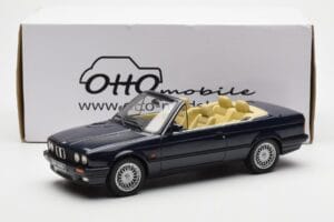 BMW 325i E30 Kabriolet Modrý Otto 1:18 OT114 Pryskyřice – obrázek 6 z 6
