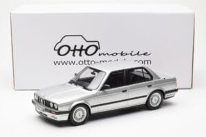 BMW 325i E30 Stříbrný Otto 1:18 OT912 Pryskyřice – obrázek 6 z 6