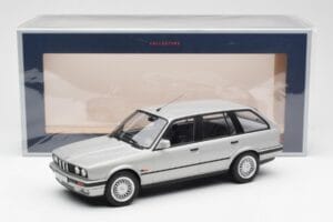BMW 325i E30 Touring Stříbrný Norev 1:18 183216 Kov – obrázek 6 z 6
