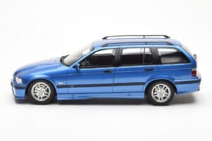 BMW 328i E36 Touring M Package Modrý Otto 1:18 OT358 Pryskyřice – obrázek 3 z 6