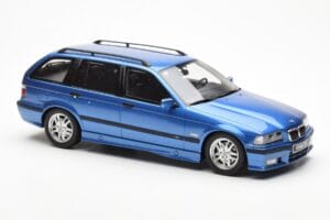 BMW 328i E36 Touring M Package Modrý Otto 1:18 OT358 Pryskyřice – obrázek 4 z 6