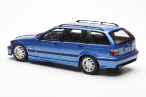 BMW 328i E36 Touring M Package Modrý Otto 1:18 OT358 Pryskyřice – obrázek 5 z 6