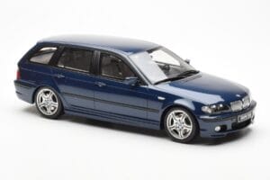 BMW 330i E46 Touring Modrý Otto 1:18 OT251 Pryskyřice – obrázek 4 z 6