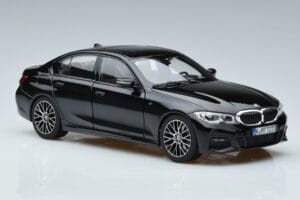 BMW 330i G20 Černý Metalíza Norev 1:18 183277 Kov – obrázek 5 z 7
