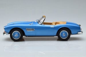 BMW 507 Modrá Norev 1:18 183234 Kov – obrázek 3 z 6