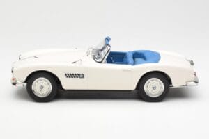 BMW 507 Roadster Bílý Norev 1:18 183232 Kov – obrázek 3 z 6