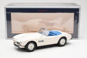 BMW 507 Roadster Bílý Norev 1:18 183232 Kov – obrázek 6 z 6