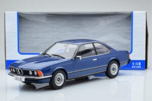 BMW 628 CSi E24 Modrý MCG 1:18 MCG18164 Kov – obrázek 5 z 5