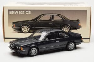 BMW 635 CSi E24 Diamant Černý Metalíza AUTOart 1:18 70521 Kov – obrázek 8 z 8