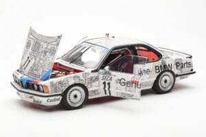 BMW 635 CSi E24 #11 D. Quester / M. Tassin / M. Heger 24 Hours of Spa 1986 AUTOart 1:18 80430145826 Kov – obrázek 2 z 8