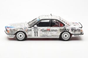 BMW 635 CSi E24 #11 D. Quester / M. Tassin / M. Heger 24 Hours of Spa 1986 AUTOart 1:18 80430145826 Kov – obrázek 4 z 8