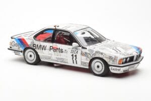 BMW 635 CSi E24 #11 D. Quester / M. Tassin / M. Heger 24 Hours of Spa 1986 AUTOart 1:18 80430145826 Kov – obrázek 6 z 8