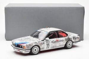 BMW 635 CSi E24 #11 D. Quester / M. Tassin / M. Heger 24 Hours of Spa 1986 AUTOart 1:18 80430145826 Kov – obrázek 8 z 8