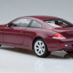 BMW 645Ci E63 Tmavě Červený Kyosho 1:18 08701CR Kov - image 6 of 7