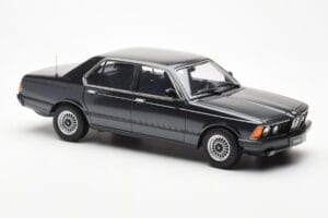 BMW 733i E23 Černý Metallic KK-Scale 1:18 KKDC180101 Kov – obrázek 4 z 6
