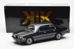BMW 733i E23 Černý Metallic KK-Scale 1:18 KKDC180101 Kov – obrázek 6 z 6