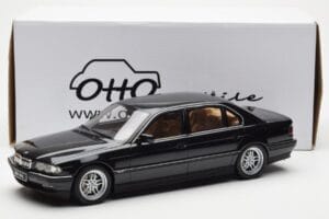 BMW 750iL E38 Černý Otto 1:18 OT609 Pryskyřice – obrázek 6 z 6