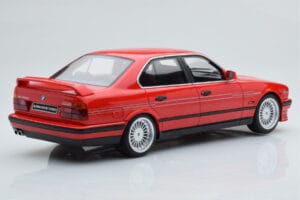 BMW Alpina B10 E34 Biturbo Červený Otto 1:18 OT648 Pryskyřice – obrázek 2 z 6