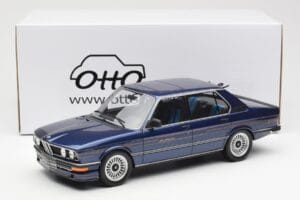 BMW Alpina B7S E12 Turbo Dark Sapphire Modrá Metalická Otto 1:18 OT640 Pryskyřice – obrázek 6 z 6