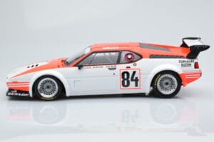 BMW M1 Equipe Dominique Lacaud #84 H. Stuck / Burger / D. Lacaud 24 Hours of Le Mans 1980 Minichamps 1:18 155802984 Kov – obrázek 3 z 6